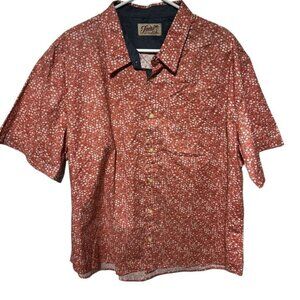 Jachs NY Pink Floral Shirt Size XXL